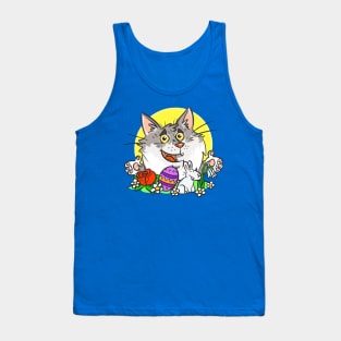 Cat and Rabbit Tank Top